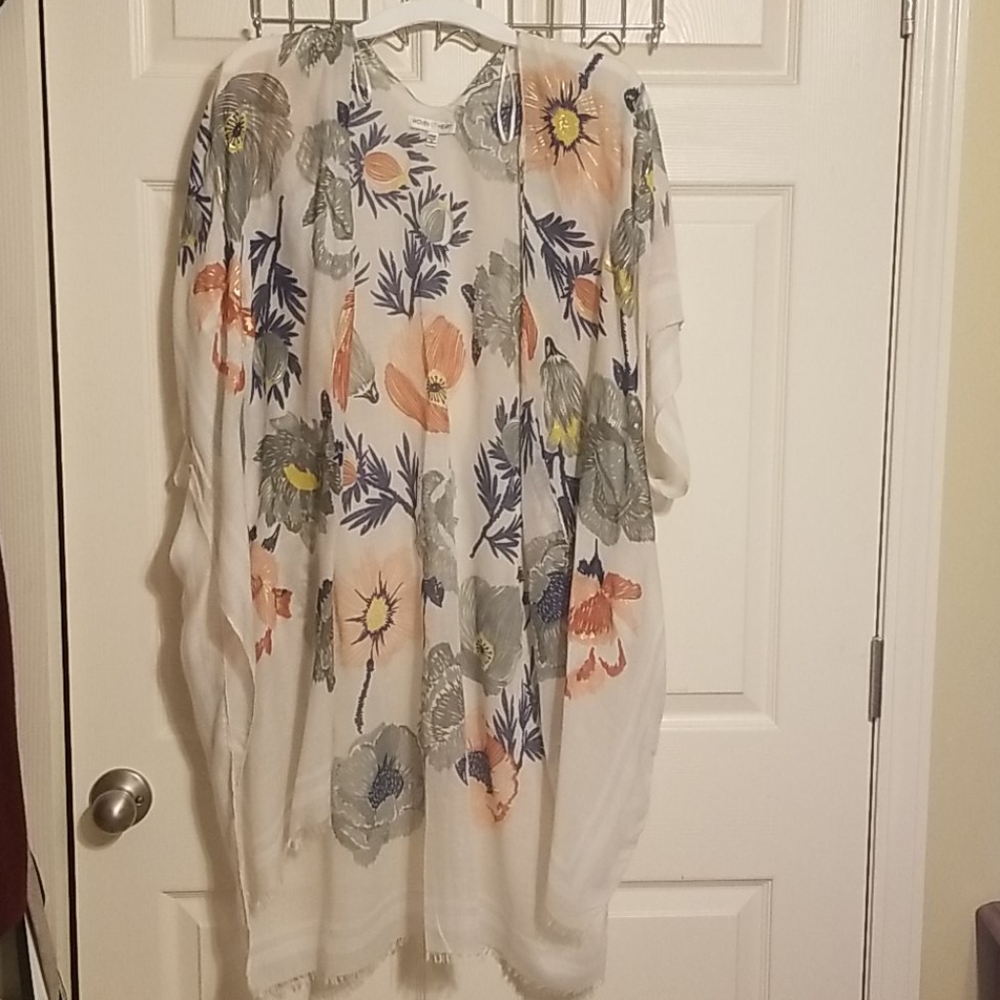 Floral shawl
